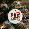 thumbnail image 1 of Adornos Navideños Acrílicos de 26 Letras | Decoraciones Colgantes Navideñas Personalizadas | Colgantes Del Alfabeto Ligeros y Duraderos | Decoración Navideña para El Hogar y La Oficina | Corona para, 1 of 6