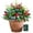 1pcs -B, variant on 2 Pack Ideaplaned Pre-lit Feel-Real Artificial Christmas Tree Urn Filler – Weatherproof with Lights & Tripod Stake, Holiday Decor for Entryways & Patios