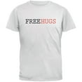 thumbnail image 1 of Free Hugs White Adult T-Shirt, 1 of 1