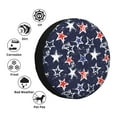 thumbnail image 4 of Vsdgher USA Stars for Spare Tire Cover, Tire Wheel Protector Wheel Cover Fit for Truck,Trailer,RV,SUV,Camper and Most Vehicle-14 inch, 4 of 6