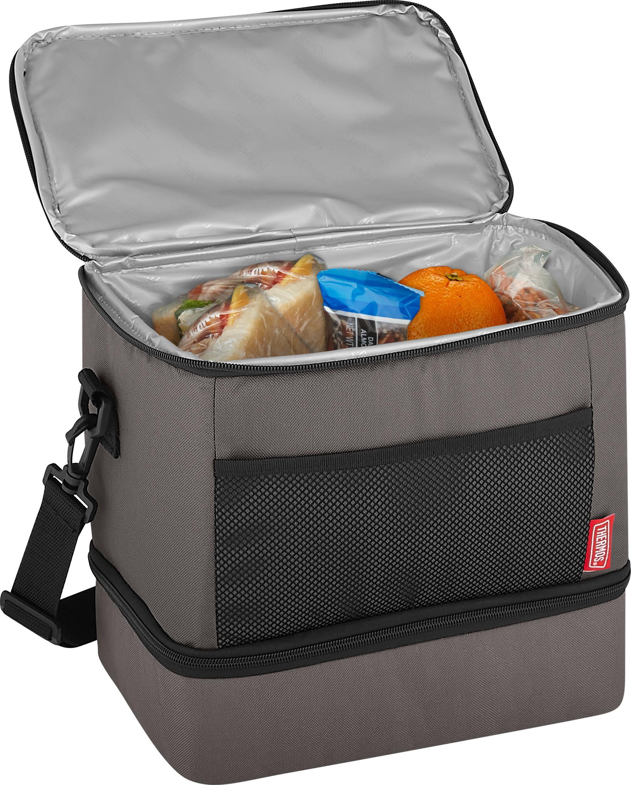 Thermos Dual Lunch Box, Gray