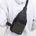 thumbnail image 6 of Tgbvmt Sling Bag For Men Women Oxford Cloth Shoulder Backpack Chest Bag With Earphone Hole Water-Resistant Adjustable Strap For Hiking Camping Outdoor Trip Daily Commute Travel Daypack Accessory, 6 of 6