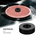 thumbnail image 4 of FENGGUIQU Adaptador Metálico Negro Para Discos Vinilo De 7 Pulgadas Compatible Con Tocadiscos Y Fonógrafo, 4 of 5