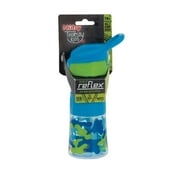 (3 pack) Nuby Thirsty Kids Flip-It Reflex Soft Spout Sippy Cup, 12 fl oz