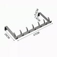 thumbnail image 5 of Hooks Over The Door Home Organizer Rack Clothes Coat Hat Towel Hanger Bathroom Accessories Holder Door Hang Quick Installation, 5 of 9