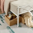 thumbnail image 5 of VECELO 3-Piece White Bedroom Sets Include Twin Bed Frame + 2 Nightstands, 5 of 8