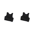 thumbnail image 1 of QualitChoice Gilet de Compression en Polyester pour Femmes Ajustable Respirant Gilets d'Été Noir 2Set, 1 of 6