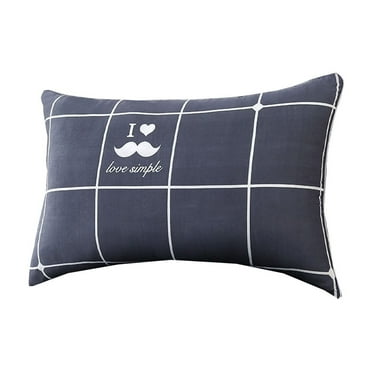 YOBOLK Clearance!Pillow Soft Bed Pillow Standard Size Microfiber Brimming Suitable for Back Stomach Or Side Sleepers White Home Hotel Collection Machine Washable - 29 X 19 Inch Throw Pillows