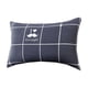 thumbnail image 2 of Almohada de cama suave, tamaño estándar, microfibra, con borde, ideal para dormir boca abajo o de lado. Colección White Home Hotel. Lavable a máquina. 73 x 48 cm., 2 of 7