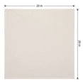 thumbnail image 6 of Unique Bargains 6Pcs Dinner Use Cotton Cloth Napkins Oatmeal 20x20inch, 6 of 6