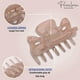 thumbnail image 3 of French Classic 1 1/2' Claw Clips Set of 3 (Blush Pink Black White), 3 of 5