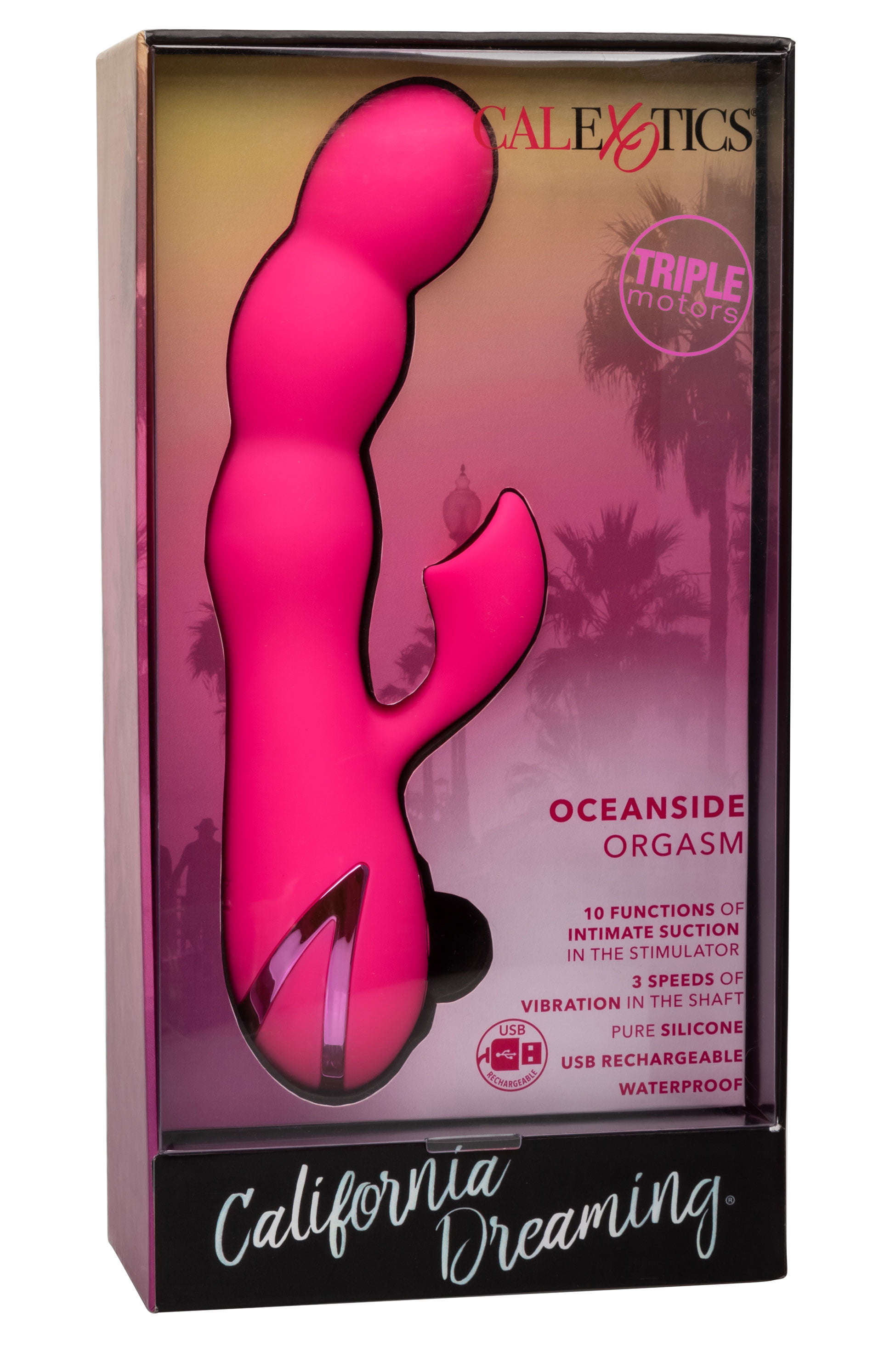 Honey Play Box Bora Tapping Rabbit Vibrator, Purple