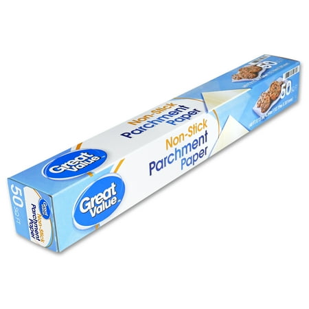 (2 pack) (2 pack) Great Value 50 sqft Parchment Paper