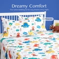 thumbnail image 3 of Juego completo de sábanas para niños Joiedomi Dinosaur Soft Microfiber, 3 of 7