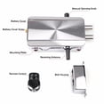 thumbnail image 3 of Bluetooth Anti Theft 4 Remote Control Stealth Door Gate Smart Battery Power Electronic Latch Lock Villa Home Office Security ,Ultra-Quiet Operation, 3 of 4