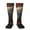 2 Black-2, variant on Cute Maple Leaf Koala print thigh-high socks, crafted for both men and women with a stretchy, high-opaque design perfect for daily wear