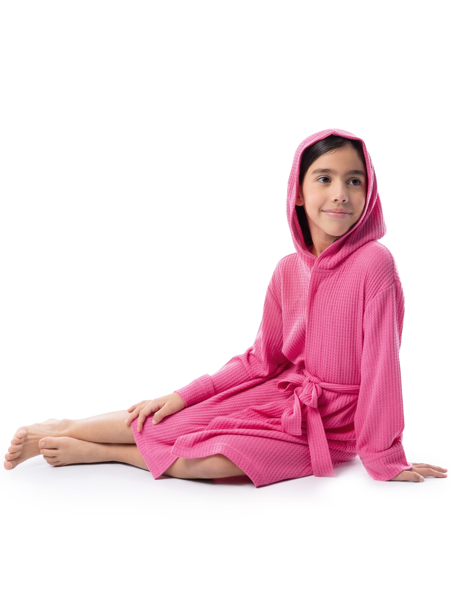 Fruit of the Loom Boy's & Girl's Waffle Pajama Sleep Robe, Sizes 4/5 -14/16