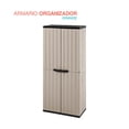 thumbnail image 1 of Armario Plastico Closet Bodega Contenedor Exterior Interior negro 6.49 pulg Pido Todo AG01BK, 1 of 7