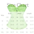 thumbnail image 3 of Stichou Women's Lace Up Corset Boned Floral Overbust Lingerie Bustier Bodyshaper Top Fluorescent Green M, 3 of 4