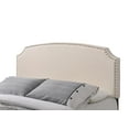 thumbnail image 2 of HMD Elaina Upholstered Queen Panel Bed, Beige, 2 of 2