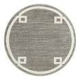 thumbnail image 2 of Jill Zarin Uptown Collection Area Rug - Lenox Hill (3' 3" Round Gray/Ivory), 2 of 6