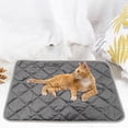 thumbnail image 4 of Esquirla Self Heating Pets Pad Cat Dog Non Slip Bottom Self Warming Mat for Kitty Outdoor Gray 48x70cm, 4 of 7