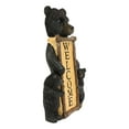 thumbnail image 2 of Rustic Forest Mama And Cubs Black Bears Family Welcome Sign Wall Decor Plaque, 2 of 5