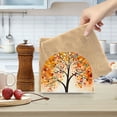 thumbnail image 6 of Orange Tree Abstract Acrylic Napkin Holder Clear Paper Tissue Dispenser Kitchen Dining Room Bathroom Party Hotel, 6 of 8