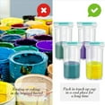 thumbnail image 6 of Rollbacks & More Touch Up Paint Container Touchup Cups Storage with Lids Containers Airtight 8Pc, 6 of 6