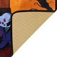 thumbnail image 6 of GZHJMY Happy Halloween Kitchen Rugs, 39"x20",Non Slip Washable Cushioned Carpets Polyester AntiFatigue Comfort Porch Floor Mat Doormat Halloween Decoration, 6 of 7