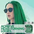 thumbnail image 2 of Punky Alpine Green Semi Permanent Conditioning Hair Color, Vegan, PPD and Paraben Free, lasts up to 25 washes, 3.5oz, 2 of 6