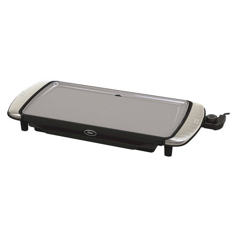 Hi Tek Electric Griddle, 1 Durable Countertop Griddle - 208/240V, 3375-4500W Operation, Stainless Steel Griddle, with Grease Tray, Adjustable RWT1022S