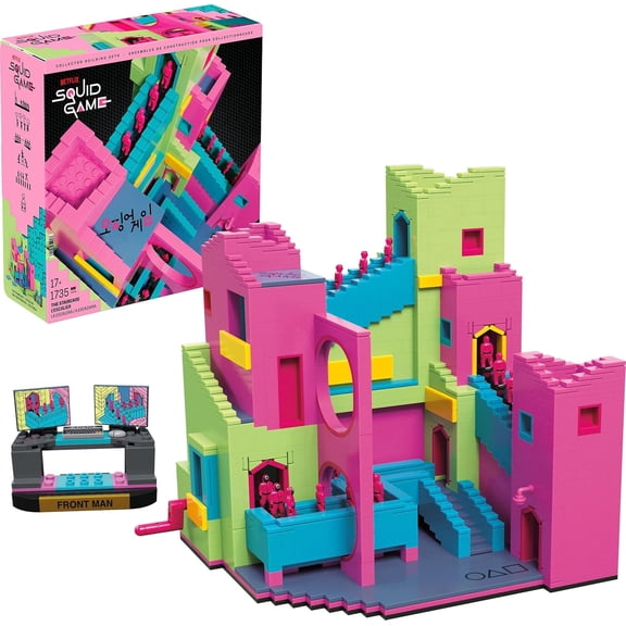 MEGA Squid Game The Staircase Building Set 1735 Pieces 17