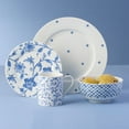 thumbnail image 7 of Portmeirion Home 16-Piece Dinnerware Set - Blue Indigo, Blue, 7 of 7