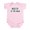 Petal Pink, variant on CafePress - Rocco Is The Man Infant Bodysuit - Baby Light Bodysuit, Size Newborn - 24 Months