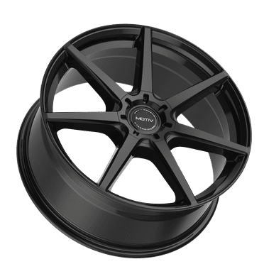 Motiv 17x7.5 5X4.50 432B Rigor Black Wheel Rim