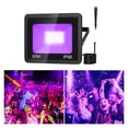 thumbnail image 3 of 1/2PC UV Flood Light 30W Ultraviolet Fluorescent Stage Lamp Halloween Party Ambient Light Waterproof Glow Party Dance Blacklight ,Power Saving, 3 of 7