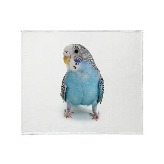 CafePress - Blue Parakeet Throw Blanket - Soft Fleece Throw Blanket, 50"x60" for All Ages