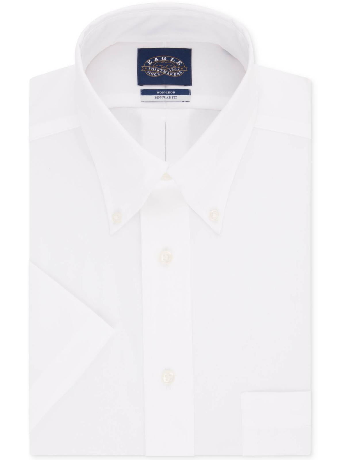 walmart mens white dress shirts