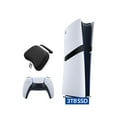 thumbnail image 1 of PlayStation 5 Pro Upgraded 3TB Digital Edition Console, Controller and Mytrix Controller Case - White, Flagship Pro PS5 3TB PCIe SSD Gaming Console, 1 of 7