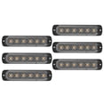 thumbnail image 1 of 6PCS Baliza de peligro amarilla 6 Luces estroboscópicas LED Luces intermitentes de emergen Eccomum Luces estroboscópicas, 1 of 5
