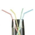 thumbnail image 2 of 100-1000pcs Flexible Pp Striped 6mm Curved Beverage Straws, 2 of 4