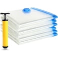 thumbnail image 1 of Compression Bags for Travel Vacuum Bags, Manual Vacuum Pump, Save Storage Space with Robust Reusable Airtight Watertight Bags for Home Moving, 1 of 5