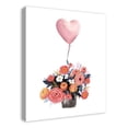 thumbnail image 2 of Creative Products Bouquet of Flowers with Balloon 24x30 Canvas Wall Art, 2 of 5