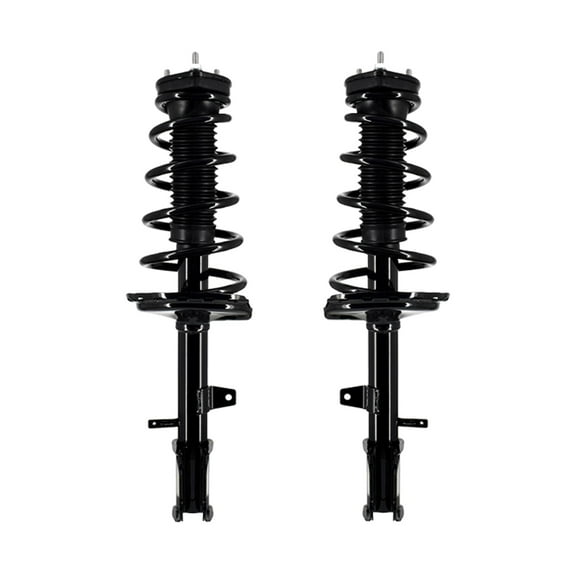 Pair 2 Rear L-R Quick Complete Strut-Coil Spring For 2013-2016 Toyota Venza AWD