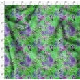 thumbnail image 4 of Soimoi Green polyester Crepe Fabric Leopard Animal Skin Print Fabric by the Yard 52 Inch Wide, 4 of 6