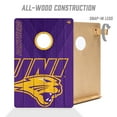 thumbnail image 5 of YouTheFan NCAA Northern Iowa Panthers 2' x 3' Cornhole Game, 5 of 6
