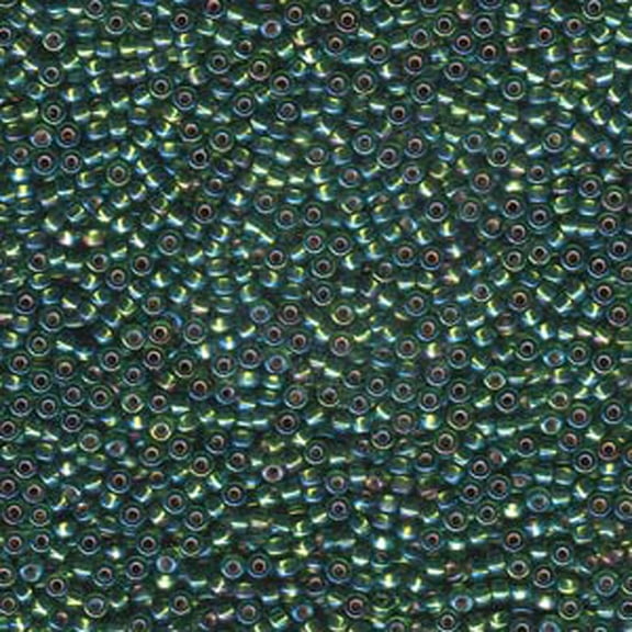 Silver-Lined Olive AB Miyuki Seed Beads 11/0 11-91026-TB
