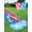 Pink & Blue(32.5ft x 62in), variant on Joyfy 22.5ft Triple Water Slide and 2 Inflatable Boards, Backyard Summer Lawn Water Slides Waterslide and Slip Sprinkler Water Toy for Kids Adults Outdoor Fun Blue/Green