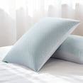 thumbnail image 1 of Z-HOM Juego de 2 Almohadas Ajustables de Memory Foam Suave, Almohada Refrescante Reguladora de Temperatura para Dormir, Paquete de 2 Almohadas para Cama Tamaño King Certificadas OEKO-TEX (20 X 36, 1 of 7